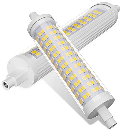 R7S LED 118mm, 16W R7S LED Lampen Naturweiß 4000K 1600LM, Ersatz for 150W J118 R7S Halogenlampen, AC 220-240V Nicht Dimmbar Kein Flackern, 2er Pack