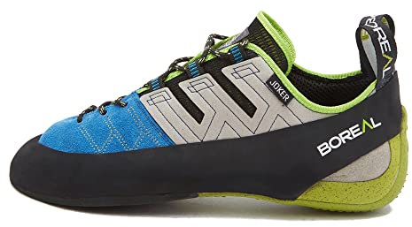 Boreal Joker Lace Climbing Shoes - Blue-Grey 7, Blue/Grey