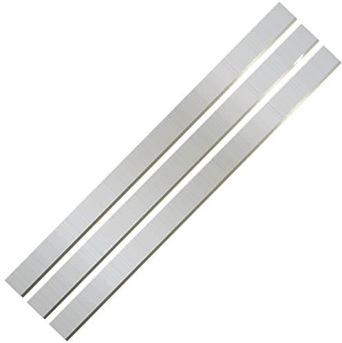 DSAINT Lames de rabot 310x20x3mm HSS 3 pièces de rechange for les couteaux de lames de rabot industriel et de dégauchisseuse ou tous les raboteuses d'épaisseur 310mm