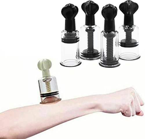 2 paires/Super Pompe, Coupe de Massage Manuel pour la Relaxation (1 paire Petit et 1 paire Grand)