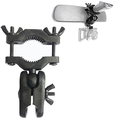 Dash Cam Mount, Car Interior Holder Camera Bracket 360° Rotation Rear View Mirror Mount Holder Kit Universal Dash Cam Mount Holder Suit for Most Dash Cam
