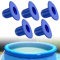 streeHerjjkeA1 5 Pack Poolstopfen Stopfen - Ersatz-Filterpumpe für den Boden - verlängerte Poolstopfen - kompatibel mit Intex Pool - Pool Stöpsel Schwimmbad Stecker - Blau