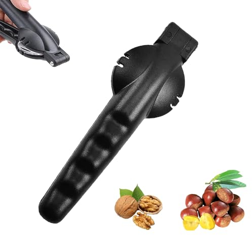 JLTXKST Alicates Castañas, Abridor Castañas, Herramientas Cocina Cascanueces, Inoxidable Pinza Castaña, Cortador de Castañas,para Castañas, Nueces, Avellanas y Otros Frutos Secos