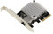 KALEA-INFORMATIQUE Scheda controller di rete PCIe 10 Gigabit ethernet 1 Port RJ45 10G con chipset AQUANTIA AQC107S-T1. Profilo basso e alto
