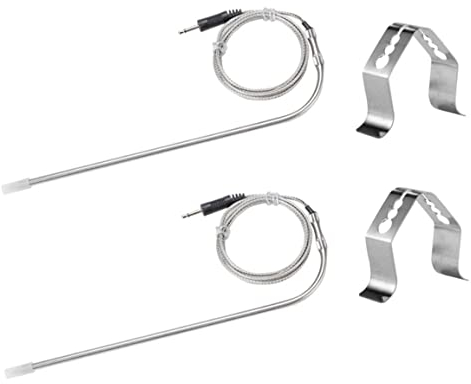 Digitales BBQ-Thermometer Mit Fleischsonde Und Sondenhalter - Grillzubehör Für Ofen Und Grill - Ersatz Für Fleischthermometer