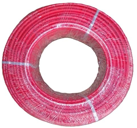 6mm² Photovoltaik Kabel 100m rot, Solar Anschlusskabel für Solarpanel, UV-beständig, flexibel, hohe Leistung, TÜV geprüft
