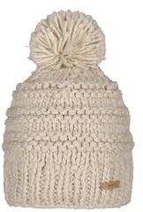 Barts Jasmin Bommelmütze Beanie Wintermütze (DE/NL/SE/PL, Alphanumerisch, Einheitsgröße, beige)