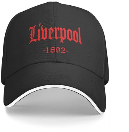 OAUMJIIL Rot Liverpool 1892 Sport Baseballmützen für Damen Druck Weibliche Strand Sonnencreme Hüte Trucker Cap