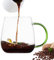 Bicchiere con animali interni, in vetro borosilicato, con simpatici animali, 400 ml, trasparente, in vetro, interno con animali, con bicchieri trasparenti