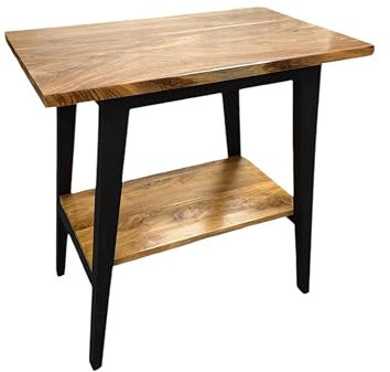 FaHome Holz Waschtisch - Mit zusätzlichem Boden - Für Waschbecken - Teakholz - 81x80x50 cm