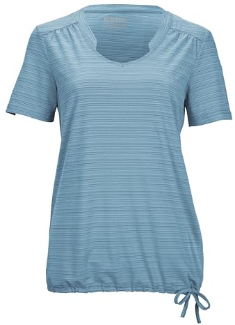 Killtec Damen Funktions T-Shirt KOS 46 WMN TSHRT, Bali blau, 48, 38318-000