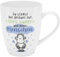 Sheepworld Becher mit Motiv Menschen | Tasse mit Spruch, New Bone China Porzellan, 35 cl, mit Geschenkbaderole | lustiges Geschenk, Geburtstag | 74203