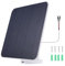 KIXZSAZ Waterproof for Ring Video Doorbell 3 Easy Efficient Charging Panel Video 3 4 Solar Power Panel Ring Video Reliable, White