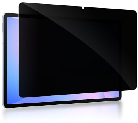 MokaZii Privacy Schutzfolie Kompatibel mit Samsung Galaxy Tab S10 FE/S9 FE/S9, 9H Härte Anti-Spy Tablet Sichtschutz, Anti-Kratzen Anti-Bubble Displayschutz für Galaxy Tab S10 FE 10,9 Zoll (2025)