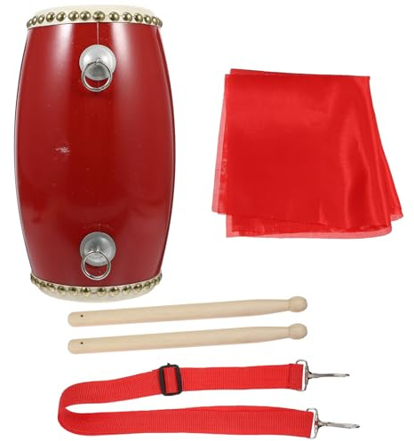 Instrument de Percussion Tambour Chinois Portable 12cm pour Performance