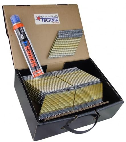 Clous à bande DNW 34° - 3,1 x 90 mm - Anneau galvanisé - Convient pour IM90CI IM90XI IM100CI IM100XI DV 2,2 M