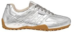 Geox Damen Sneaker D Snake Original D65B0A 0BNCR C1007 Silver