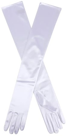 Dents Women's Long Satin Evening Gloves
