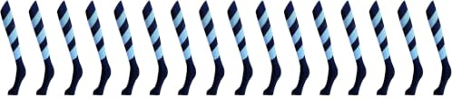 Mitre Adult Mercury Hoop Football Sports Socks | Football Team Kit | Lightweight Long Sock | Breathable Sports Sock, Navy/Sky, Senior (7 UK - 12 UK)