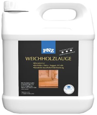 PNZ Weichholzlauge, Gebinde:1L, Farbe:eiche hell