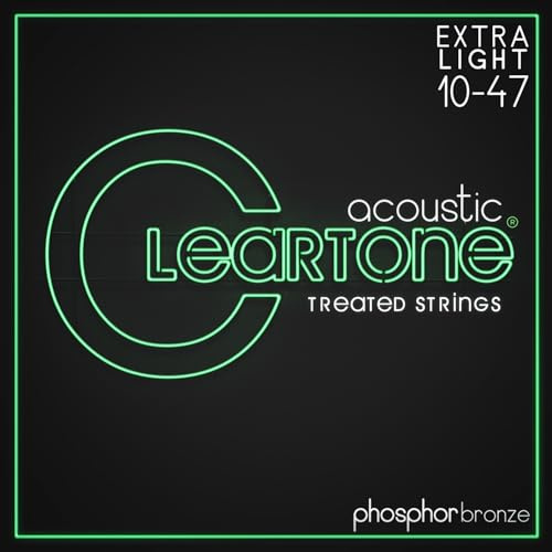 Cleartone XL Phosphor Bronze acoustic guitar strings