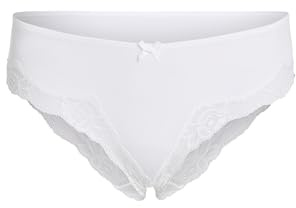 Hunkemöller Damen Slip Secret Lace, White [100706], M
