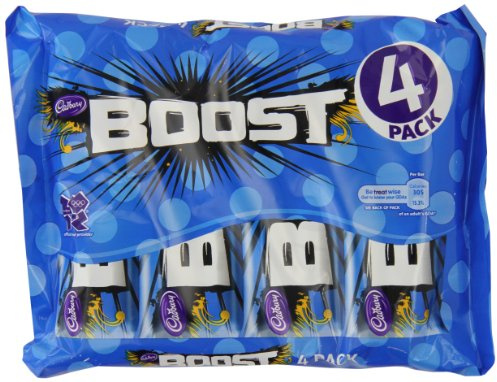 Cadbury Boost 4 Bars (Pack of 8, Total 32 Bars)