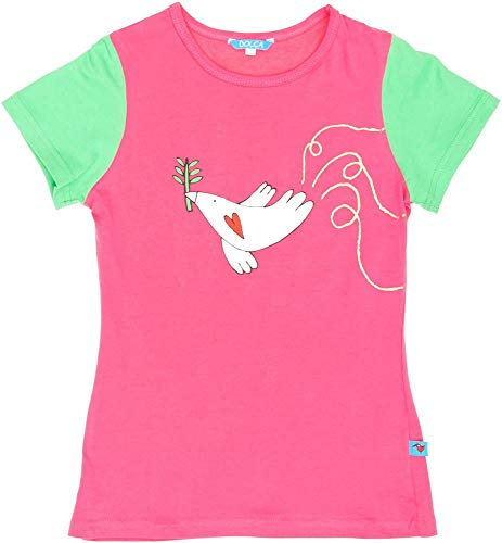 Dolca Camiseta Mujer Pajarito Fucsia 16 Años