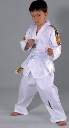 KWON Taekwondo 150 - Vestito da Taekwondo 150 con cintura® Tiger Bambini Junior