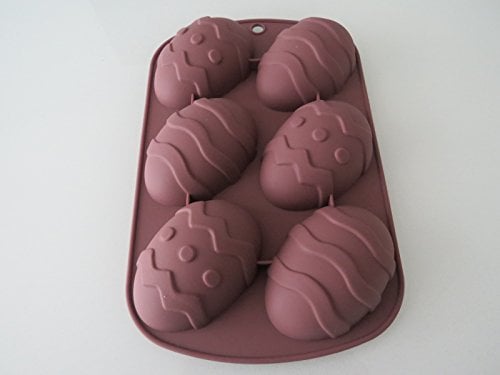 Large Easter Egg Silicone Chocolate Mould (6 Large Halves per Mould)