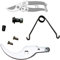 MASTER Reparaturset Ersatzfeder + Gegenklinge Bypass + Schrauben/Original Ersatzteil MASTER GARTEN Damengartenschere/Art.Nr.00020 / XtremCut Lady L1