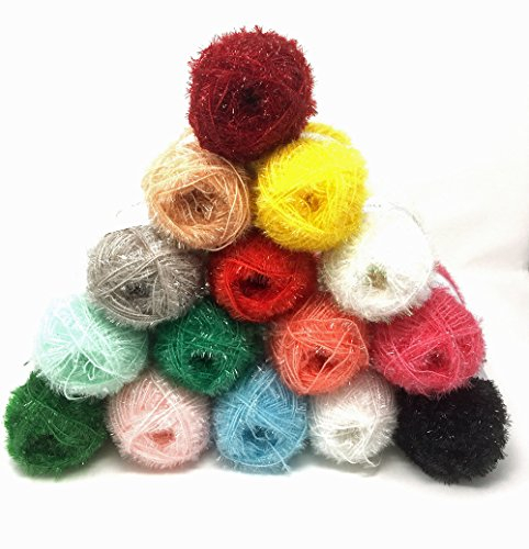 Creative Bubble Garn-Paket NR.1mit 15 verschieden Farben