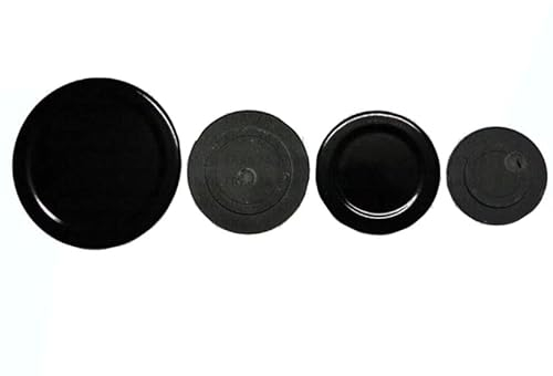 Kit 4pz Piattelli Cappellotti Bruciatori Piano Cottura Rex Electrolux Aeg