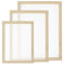 Worown 3 Misure Telaio per Fare Carta, Stampo per La Creazione Della Carta, Kit per Fabbricare Carta Cornice in Legno, per Fai Da Te