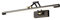 ACMHNC Messing Vintage Spiegellampe Badezimmer Wandleuchte, IP44 Schwarz Badlampe Retro Spiegelleuchte Bad 3-Achsig Einstellbar Schminklicht Schminktisch 4000K Neutralweiß Badezimmerlampe,56cm/11w
