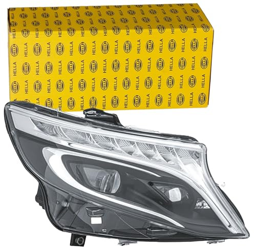 HELLA 1LX 011 284-581 LED Scheinwerfer - MERCEDES-BENZ VITO Tourer (W447) | Kompatibel mit: MERCEDES-BENZ eVITO Kasten, eVITO Tourer, MARCO POLO Camper, V-CLASS, VITO Kasten, VITO Mixto, VITO Tourer