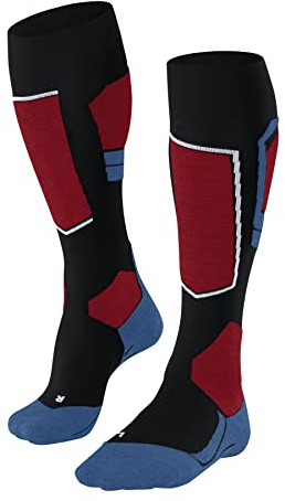 FALKE SK4 Advanced Kniestrümpfe Skiing black (3006), 44-45