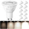 GU10 LED Bulbs Dimmable, Natural White 4000K, 50W Halogen Spotlight Replacement, 4.9W Dimmable GU10 LED Bulbs, 220-240V 350lm 38° Narrow Beam Angle - Pack of 10