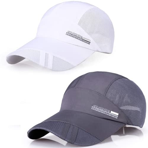 BEISIJIA Ultradvünne Baseballmütze | UV50+ Sonnenschutz Mesh Atmungsaktiv | Schnelltrocknende Outdoor Laufmütze Unisex