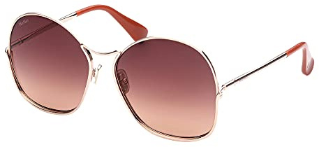 MaxMara Sonnenbrillen ELSA 1 MM0005 Shiny Rose Gold/Brown Shaded 60/16/135 Damen