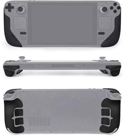 TALONGAMES Controller Griffe für Steam Deck (Pro Version - Schwarz)