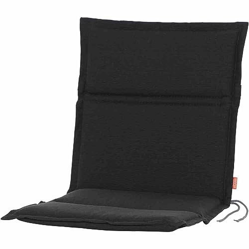 Generisch Siena Garden Centauri Dining Sesselauflage 96cm Dessin Uni anthrazit, 100% Polyester