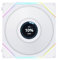 Lian Li UNI FAN TL LCD 120 PWM Fan – White, RGB, LCD Display, High-Performance Cooling, Daisy-Chain, 120mm Fan