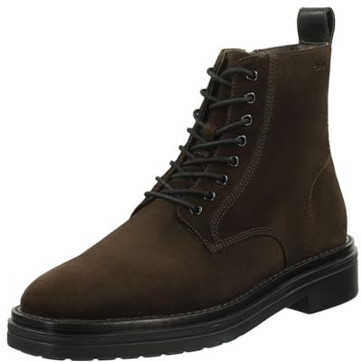 GANT FOOTWEAR Herren BOGGAR Stiefelette, Espresso Brown, 46 EU