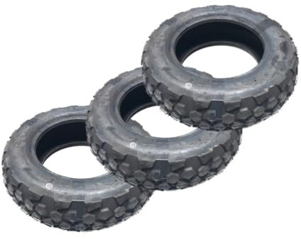 3x Cross Enduro Reifen Set 120/90-10 57J TL passend für Piaggio Ape 50 TL1T TL2T TL3T TL4T TL5T TL6T ZAPC80 ZAPC81 – K451 Breitreifen für Gelände & Straße