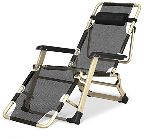 DHOPWWR Textoline Zero Gravity Chair, klappbare Liege, Sonnenliege mit Kopfkissen, Liegestühle Sharing