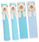 RORPOIR 4pcs Decorative Fridge Handle Cover Fabric Dot Design Dust and Static Suitable for Fridge Freezer Microwave and More Elegant Blue and Light Blue Colors