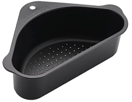 SHOWERORO Soporte De Almacenamiento Para Fregadero Escurridor Triangular Cesta De De