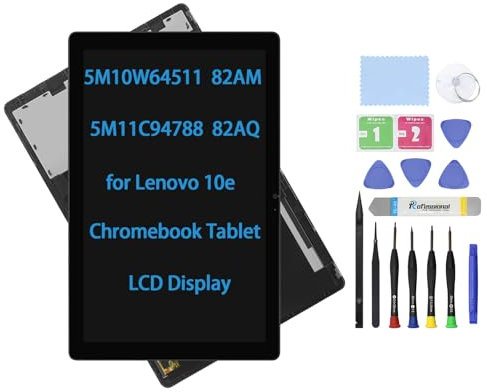 5M10W64511 5M11C94788 10.1 Touch Screen Replacement for Lenovo 10e Chromebook Tablet 82AM 82AQ LCD Display Digitizer Assembly