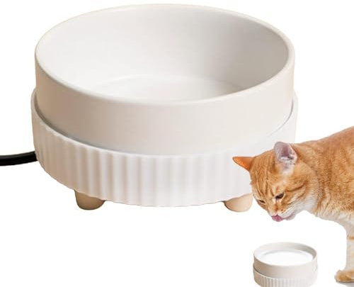 Thermal Pet Bowl, Heated Pet Bowl, Outdoor Heated Dog Water, Heated Water Dish, Pet Heated Water Dispenser, Keep Warm Water Bowl, Provide Drinkable Water In Winter, Low Consumption